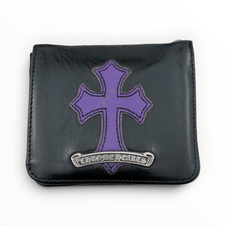 1 OF 1 TV MAN Wallet Purple Cross Patch - Chrome Hearts - Wallet | REMAINDED
