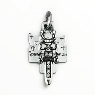 3 Trinket Pave Diamond Pendant - Chrome Hearts - PENDANT | REMAINDED