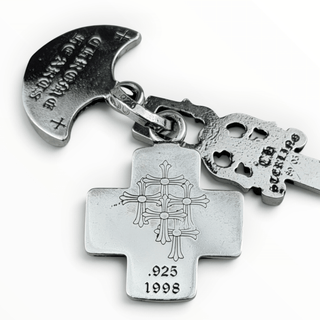 3 Trinket Pave Diamond Pendant - Chrome Hearts - PENDANT | REMAINDED