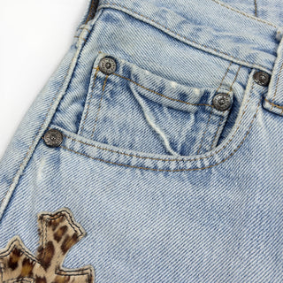 Levi's 501 Redline Cheetah Patch Jean