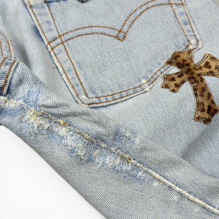 Levi's 501 Redline Cheetah Patch Jean