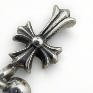 Baby Cross Drop Earring x1 - Chrome Hearts - EARRING | REMAINDED