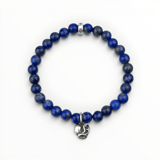 Bead Lapis Lazuli Bracelet - Chrome Hearts - BRACELET | REMAINDED