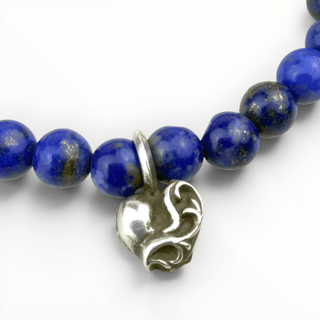 Bead Lapis Lazuli Bracelet - Chrome Hearts - BRACELET | REMAINDED