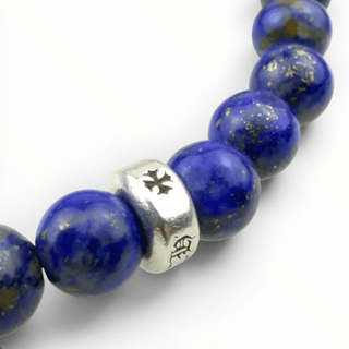 Bead Lapis Lazuli Bracelet - Chrome Hearts - BRACELET | REMAINDED