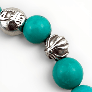 Bead Turquoise Bracelet - Chrome Hearts - BRACELET | REMAINDED
