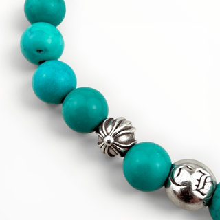 Bead Turquoise Bracelet - Chrome Hearts - BRACELET | REMAINDED