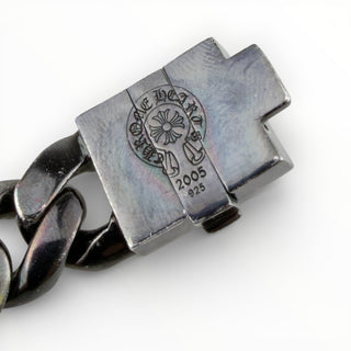 Black Rhodium BS Fleur Box ID Paved Diamonds Bracelet - Chrome Hearts - BRACELET | REMAINDED