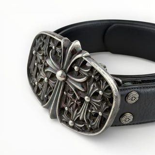 Black Rhodium Cemetery Belt - Chrome Hearts - BELT | REMAINDED