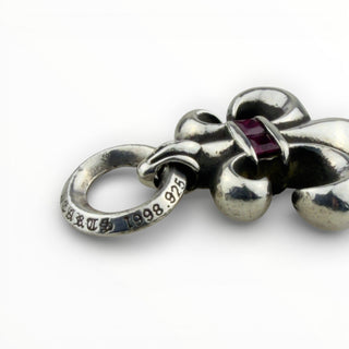 Bs Fleur Ruby Pendant - Chrome Hearts - PENDANT | REMAINDED