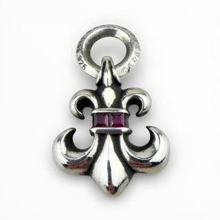 Bs Fleur Ruby Pendant - Chrome Hearts - PENDANT | REMAINDED