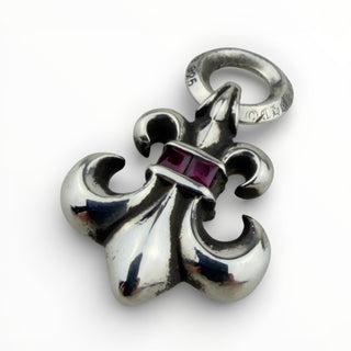 Bs Fleur Ruby Pendant - Chrome Hearts - PENDANT | REMAINDED