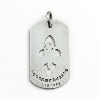 Cut Out Fleur/ Dagger Dog Tag - Chrome Hearts - PENDANT | REMAINDED
