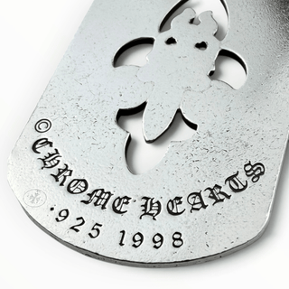 Cut Out Fleur/ Dagger Dog Tag - Chrome Hearts - PENDANT | REMAINDED