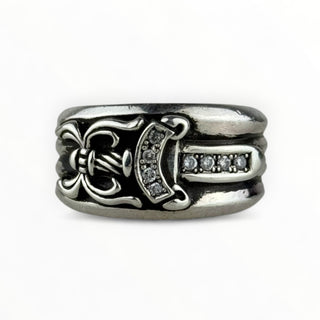 Dagger Ring Paved Diamond - Chrome Hearts - RING | REMAINDED