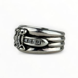 Dagger Ring Paved Diamond - Chrome Hearts - RING | REMAINDED