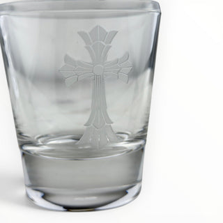 Double Cross Baccarat Tumbler - Chrome Hearts - ACCESORIES | REMAINDED