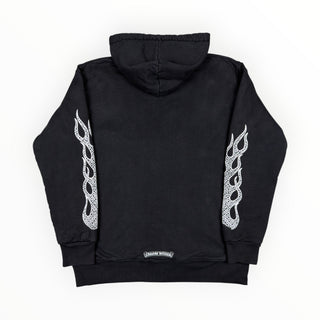 Flame Zip - up Hoodie - Chrome Hearts - HOODIE | REMAINDED