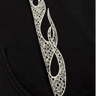 Flame Zip - up Hoodie - Chrome Hearts - HOODIE | REMAINDED