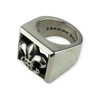 Fleur Letterblock Ring - Chrome Hearts - RING | REMAINDED