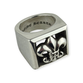 Fleur Letterblock Ring - Chrome Hearts - RING | REMAINDED