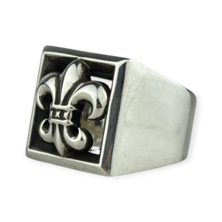 Fleur Letterblock Ring - Chrome Hearts - RING | REMAINDED