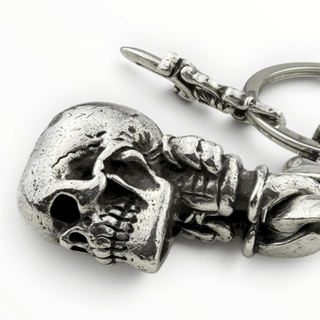 Foti Delphino & No5 Dagger Keychain - Chrome Hearts - ACCESORIES | REMAINDED