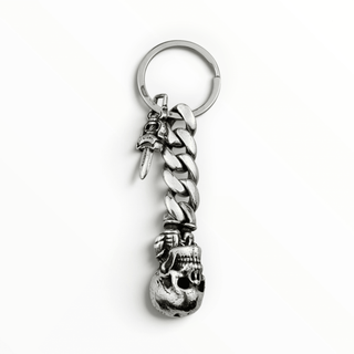 Foti Delphino & No5 Dagger Keychain - Chrome Hearts - ACCESORIES | REMAINDED
