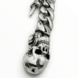 Foti Delphino & No5 Dagger Keychain - Chrome Hearts - ACCESORIES | REMAINDED