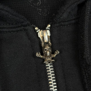 Foti Zip - up Thermal Hoodie - Chrome Hearts - HOODIE | REMAINDED