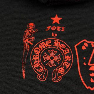 Foti Zip - up Thermal Hoodie - Chrome Hearts - HOODIE | REMAINDED