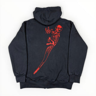 Foti Zip - up Thermal Hoodie - Chrome Hearts - HOODIE | REMAINDED