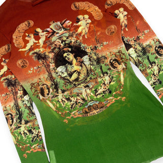 Frida Kahlo Mexicain 1997/1998 Mesh Top - Jean Paul Gautlier - T - SHIRT | REMAINDED