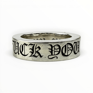 FUCK YOU 6MM Spacer Ring - Chrome Hearts - RING | REMAINDED
