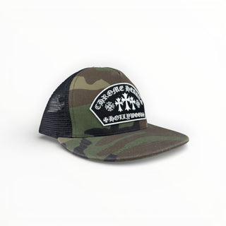 Holywood Triple Cross Camo Trucker Cap - Chrome Hearts - Cap | REMAINDED