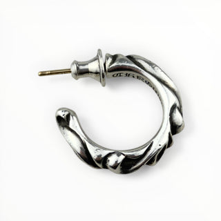 Hoop Scroll Earring - Chrome Hearts - EARRING | REMAINDED