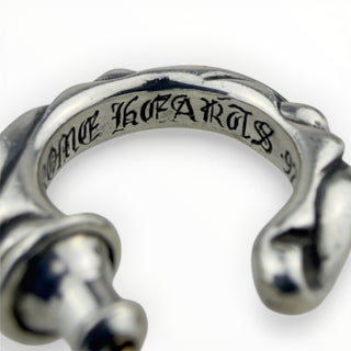 Hoop Scroll Earring - Chrome Hearts - EARRING | REMAINDED