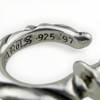 Hoop Scroll Earring - Chrome Hearts - EARRING | REMAINDED