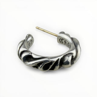Hoop Scroll Earring - Chrome Hearts - EARRING | REMAINDED