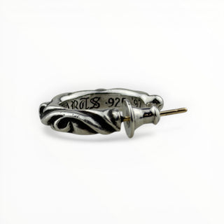 Hoop Scroll Earring - Chrome Hearts - EARRING | REMAINDED