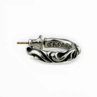 Hoop Scroll Earring - Chrome Hearts - EARRING | REMAINDED