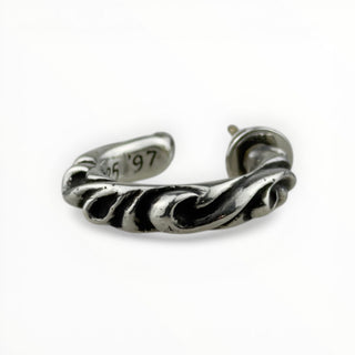 Hoop Scroll Earring - Chrome Hearts - EARRING | REMAINDED