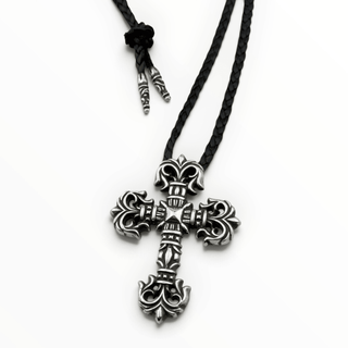 Large Filigree Pendant w/ Bolo Tie - Chrome Hearts - PENDANT | REMAINDED