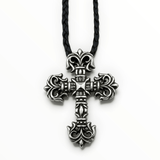 Large Filigree Pendant w/ Bolo Tie - Chrome Hearts - PENDANT | REMAINDED