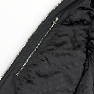 Leather & Waxed Cotton Rider Jacket - Chrome Hearts - OUTERWEAR | REMAINDED