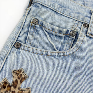 Levi's 501 Redline Cheetah Patch Jean - Chrome Hearts - Pant | REMAINDED