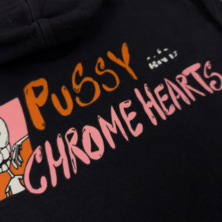 Pussy and Chrome Hearts Hoodie - Chrome Hearts - HOODIE | REMAINDED