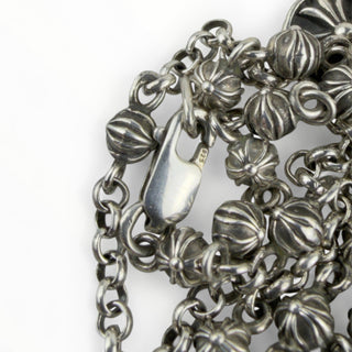 Rosary Bead Chain Necklace - Chrome Hearts - NECKLACE | REMAINDED
