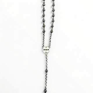 Rosary Bead Chain Necklace - Chrome Hearts - NECKLACE | REMAINDED