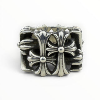 Square Cemetery Ring - Chrome Hearts - RING | REMAINDED